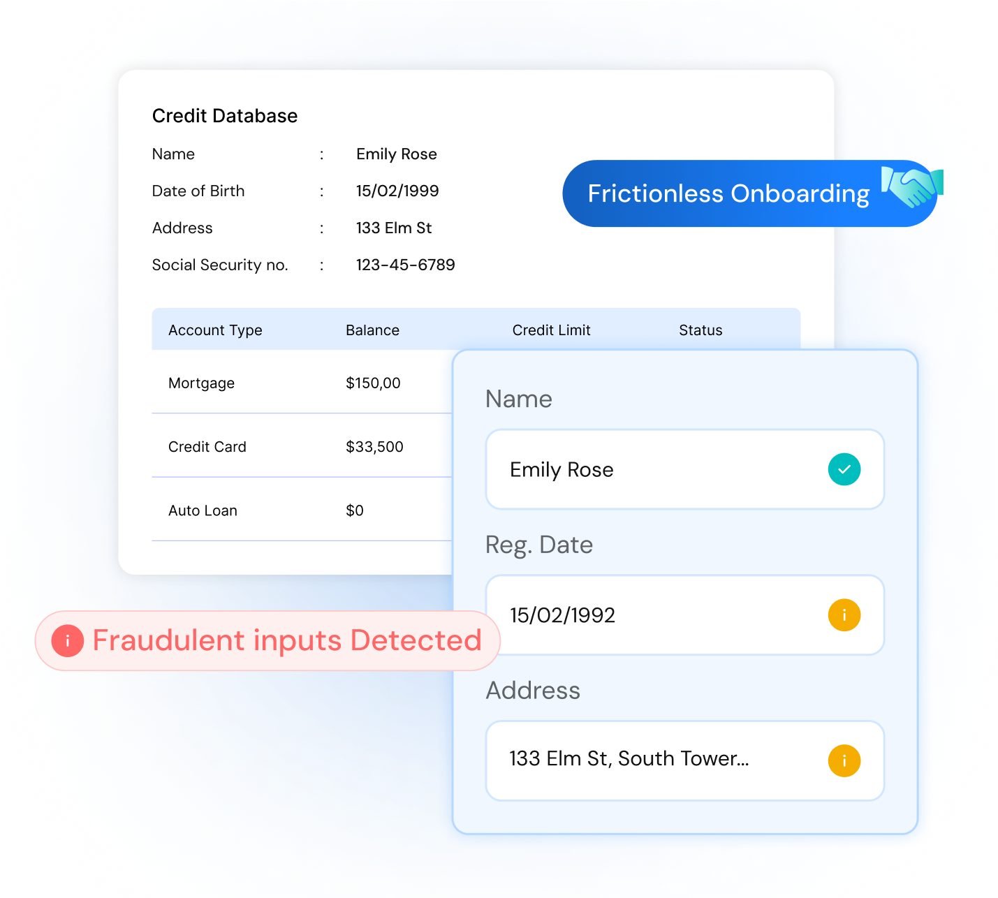 Frictionless onboarding