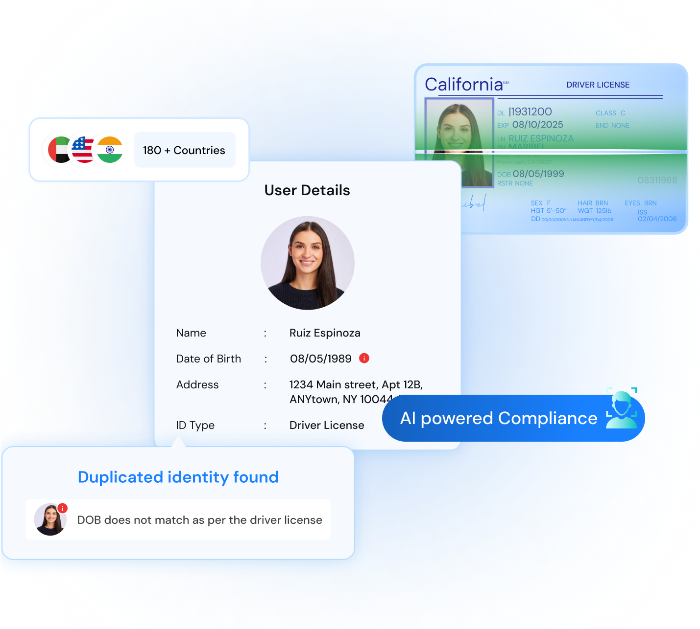 AI powered OCR - identity verification