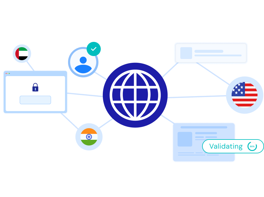Verify global and local IDs in ease