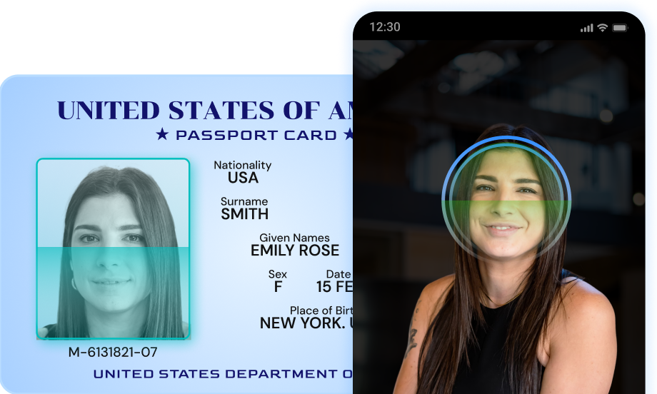 Match face with user ID
