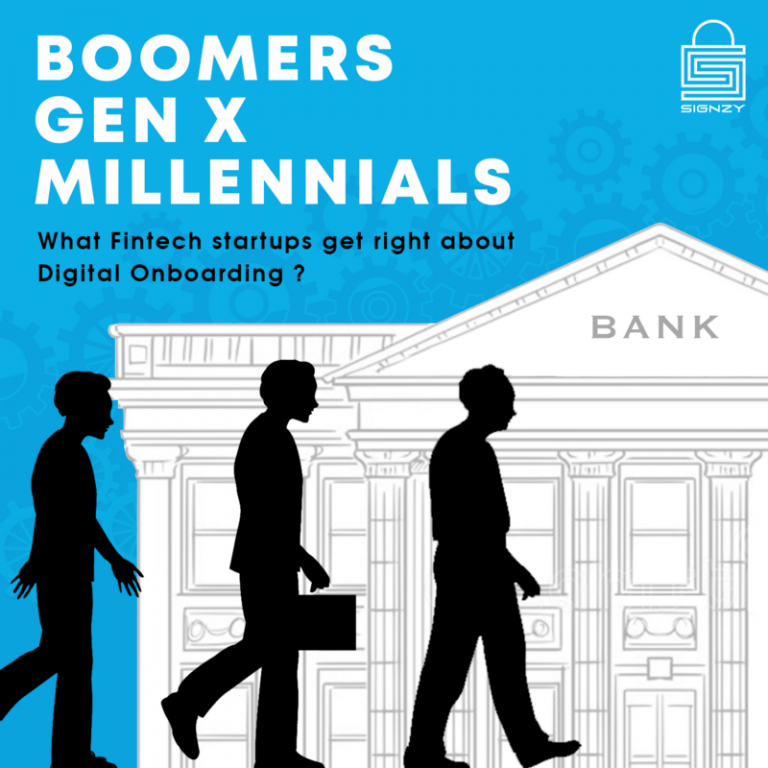 Boomers, Gen X And Millennials- What Fintech Startups Get Right About Digital Onboarding?