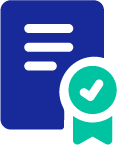Full audit trail certificate. icon