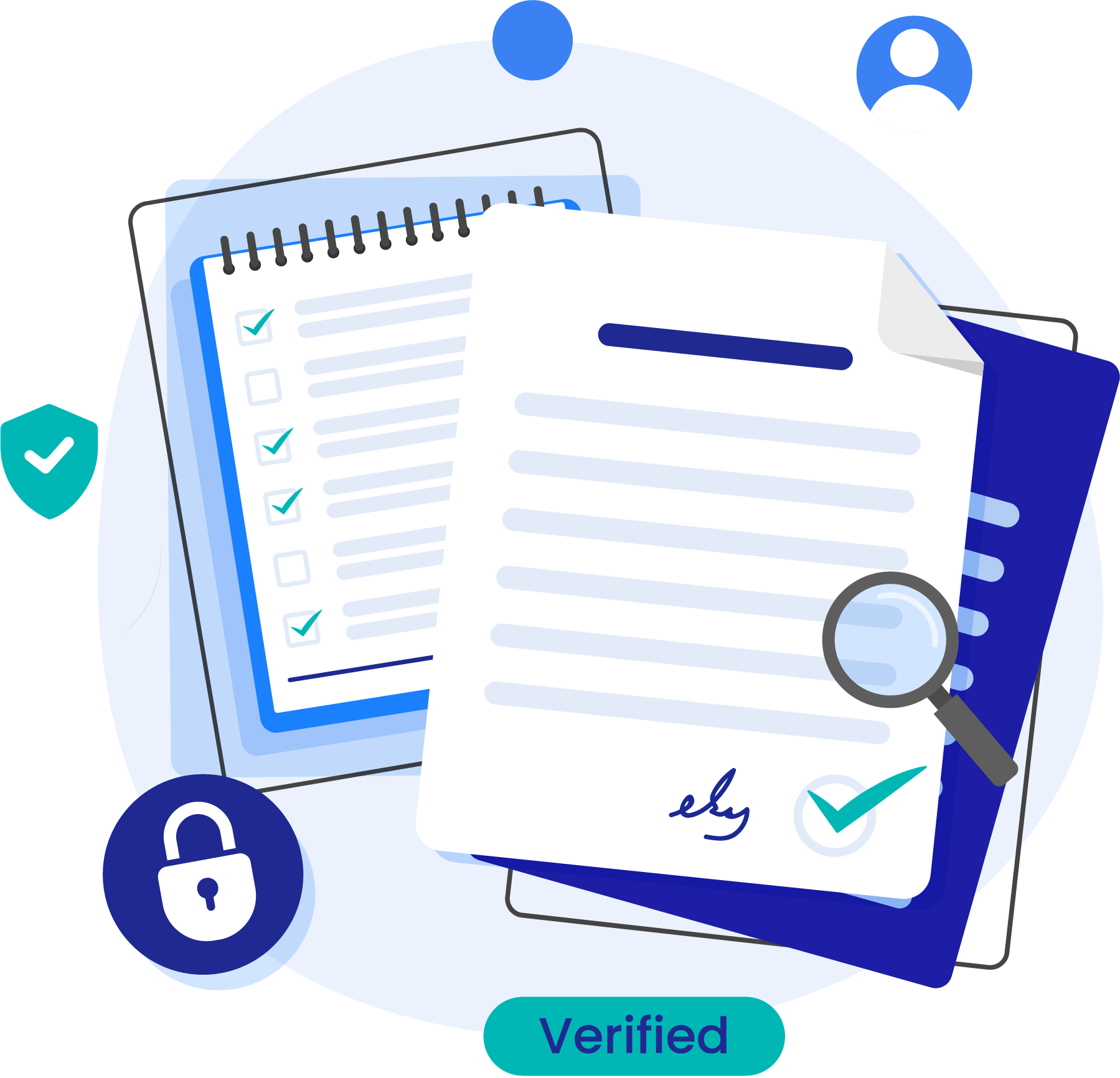 left text right image